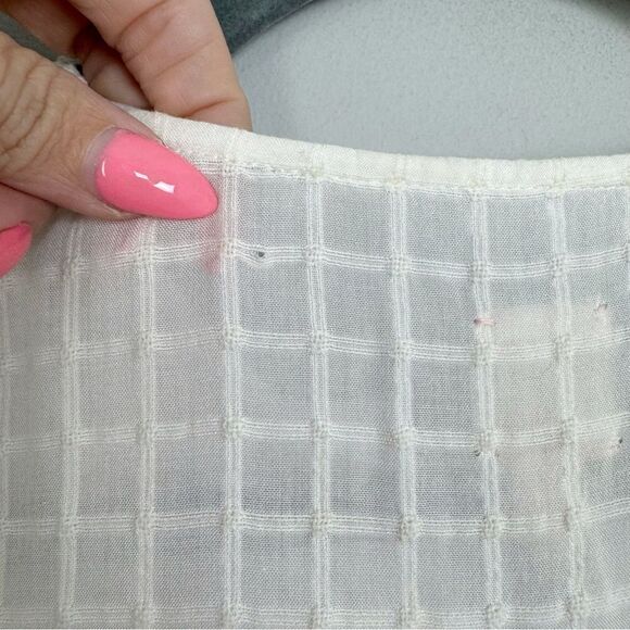 LA VIE | REBECCA TAYLOR Off White Checkered R
Layer Dress Women’s Size X-Small - Picture 11 of 12